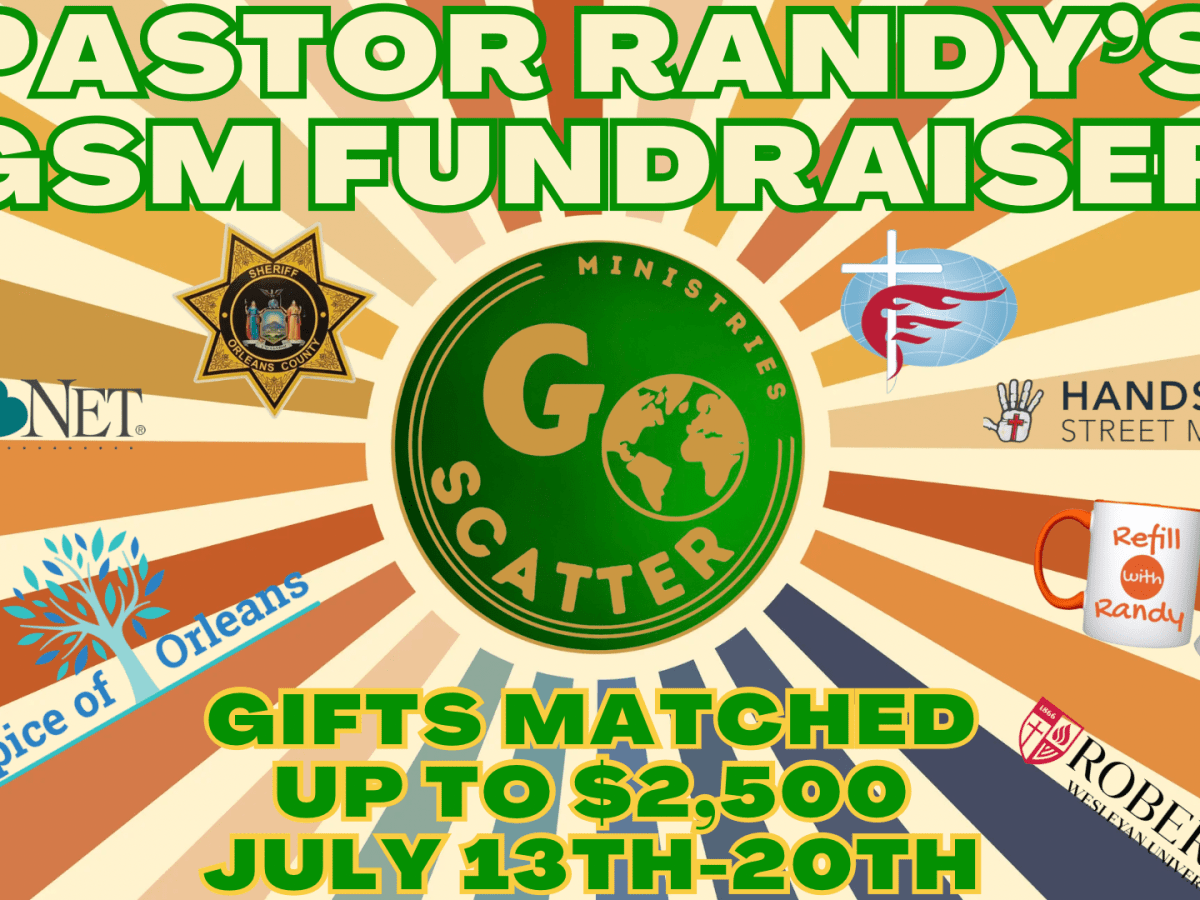 Pastor Randy’s GSM Fundraiser